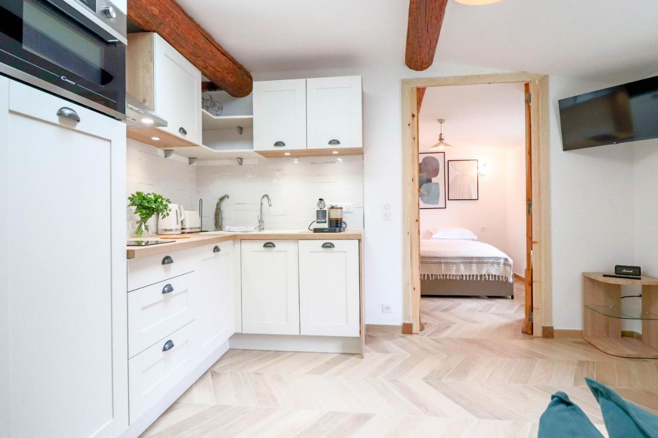 Aubernon Luxurious, Newly Renovated Flat In Heart Of Old Antibes Lejlighed Eksteriør billede